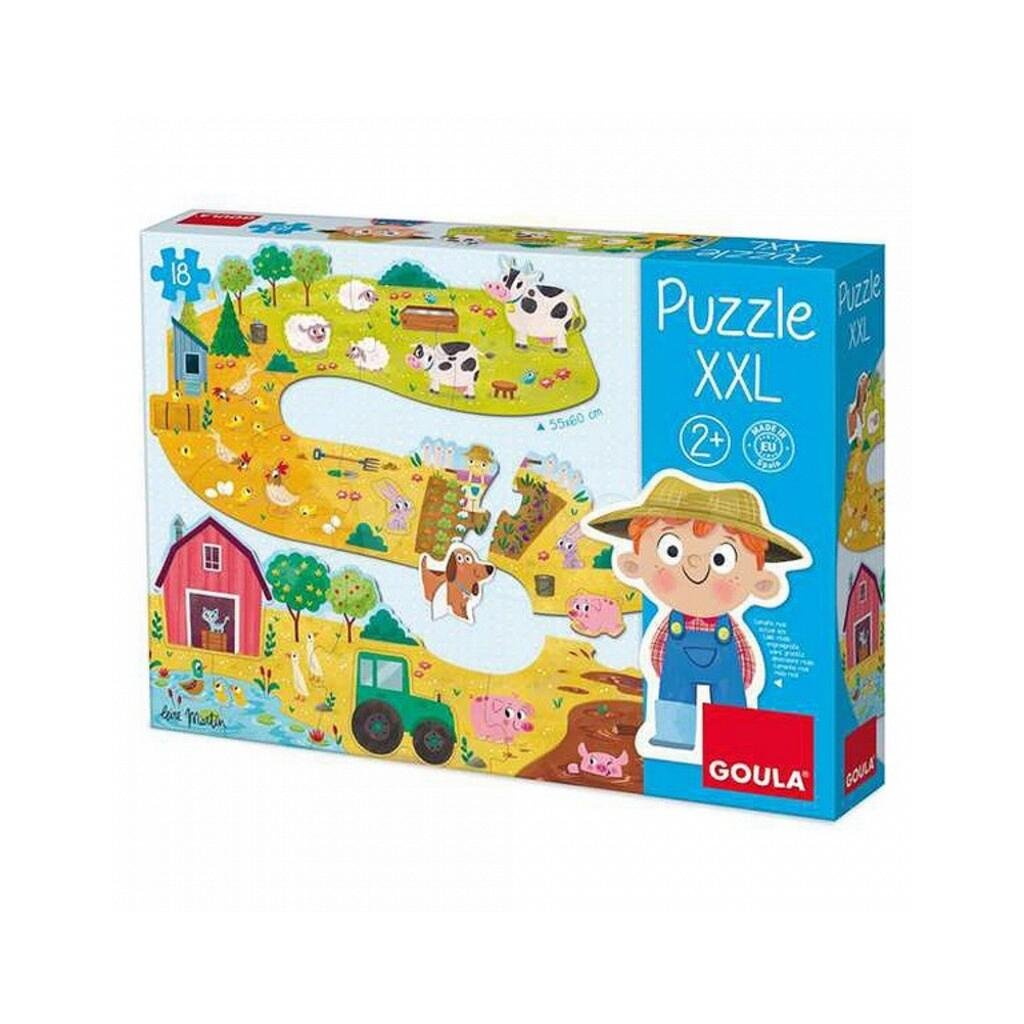 Dětské puzzle farma Goula