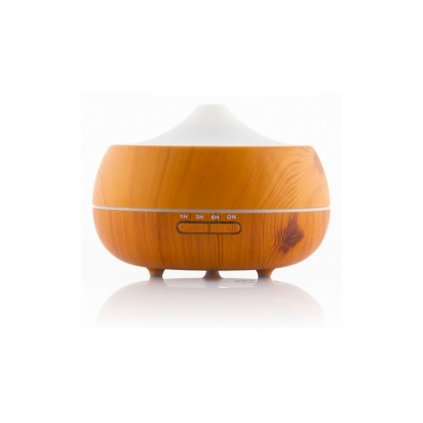Zvlhčovač Vzduchu s Aromadifuzérem LED Wooden-Effect InnovaGoods