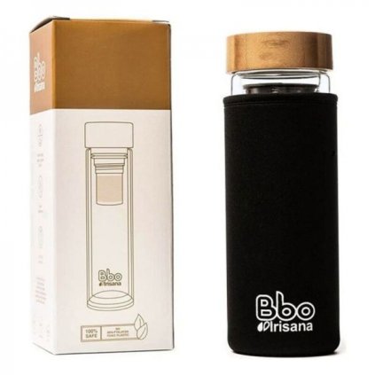 lahev na infuze irisana 400 ml transparentni borosilikatove sklo 188475 (1)