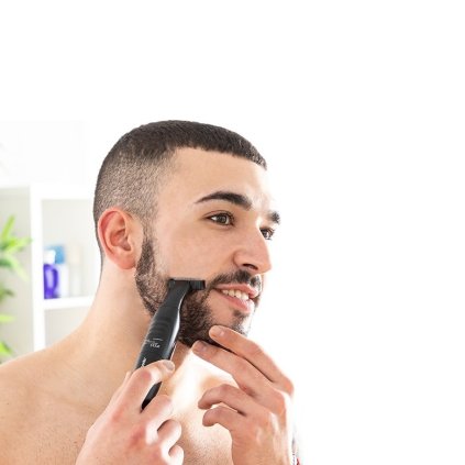 Dobíjecí ergonomický multifunkční holicí strojek 4 v 1 Trimfor InnovaGoods