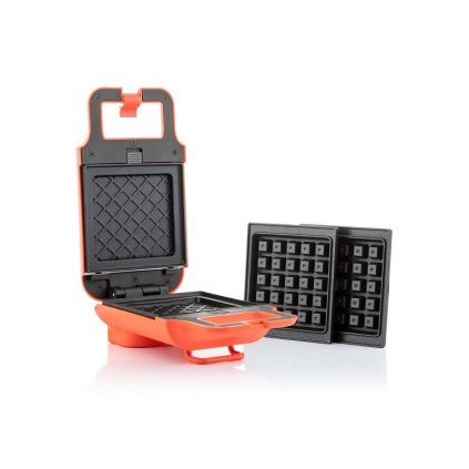 Vaflovač a sendvičovač s recepty 2 v 1 Wafflicher InnovaGoods