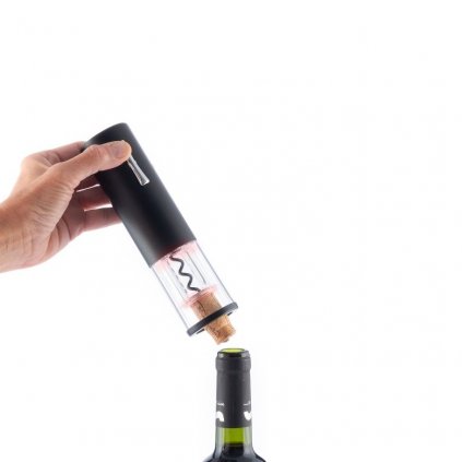 Dobíjecí elektrická vývrtka na víno s příslušenstvím Corklux InnovaGoods