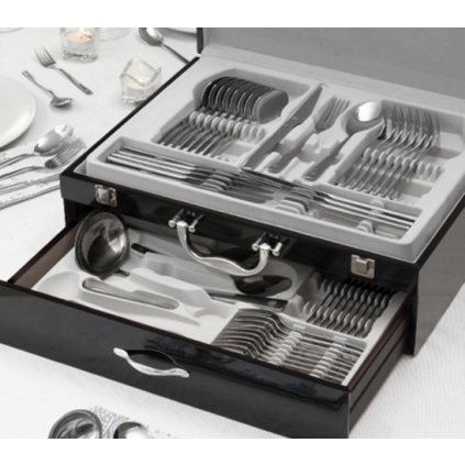 sada nerezovych priboru cook d lux innovagoods 72 kusy 56632