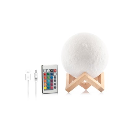 Nabíjecí LED Lampa Luna Moondy InnovaGoods