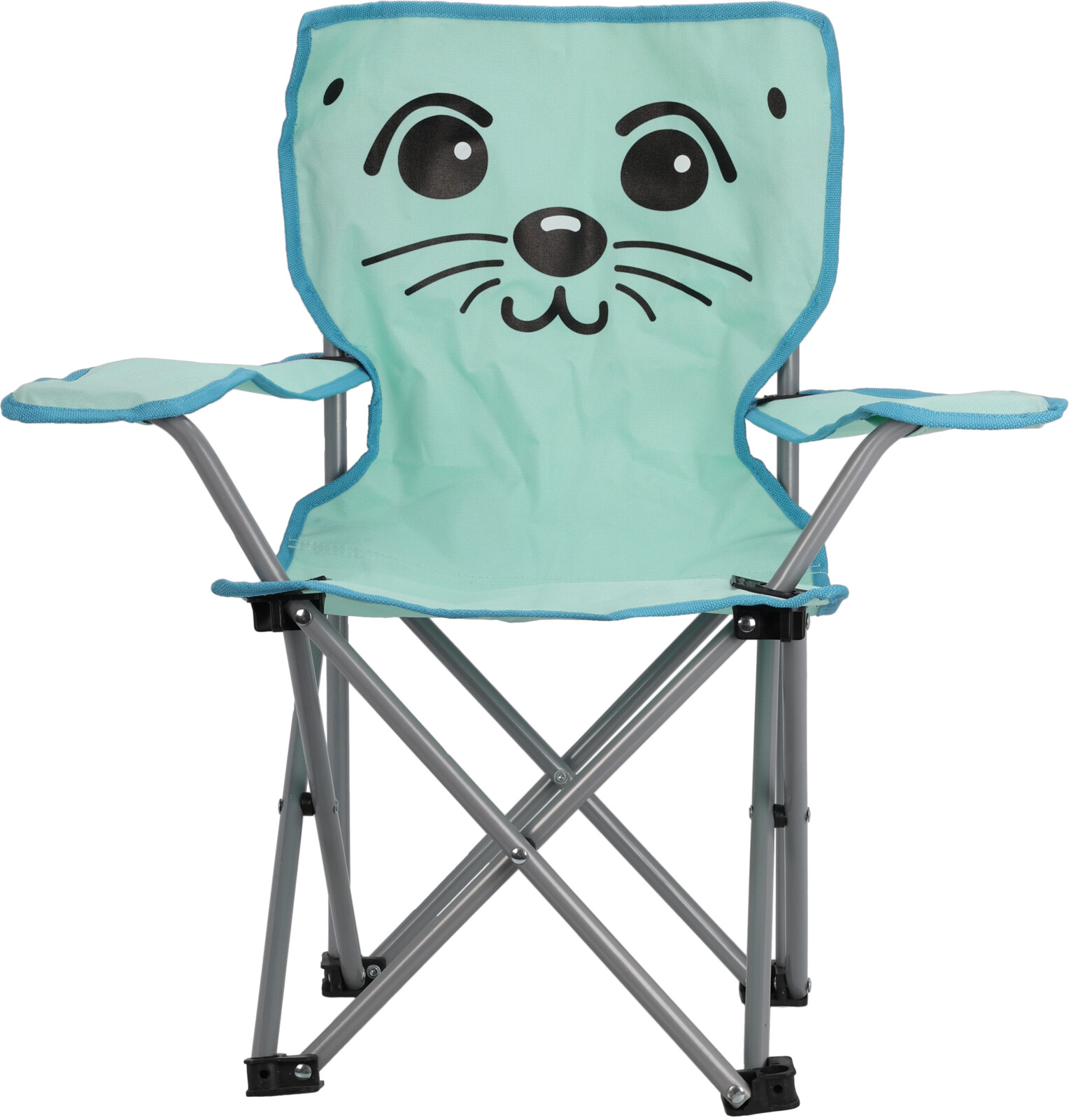 Levně Dětská zahradní skládací židlička s motivem zvířátek Dětské motivy: Lachtan