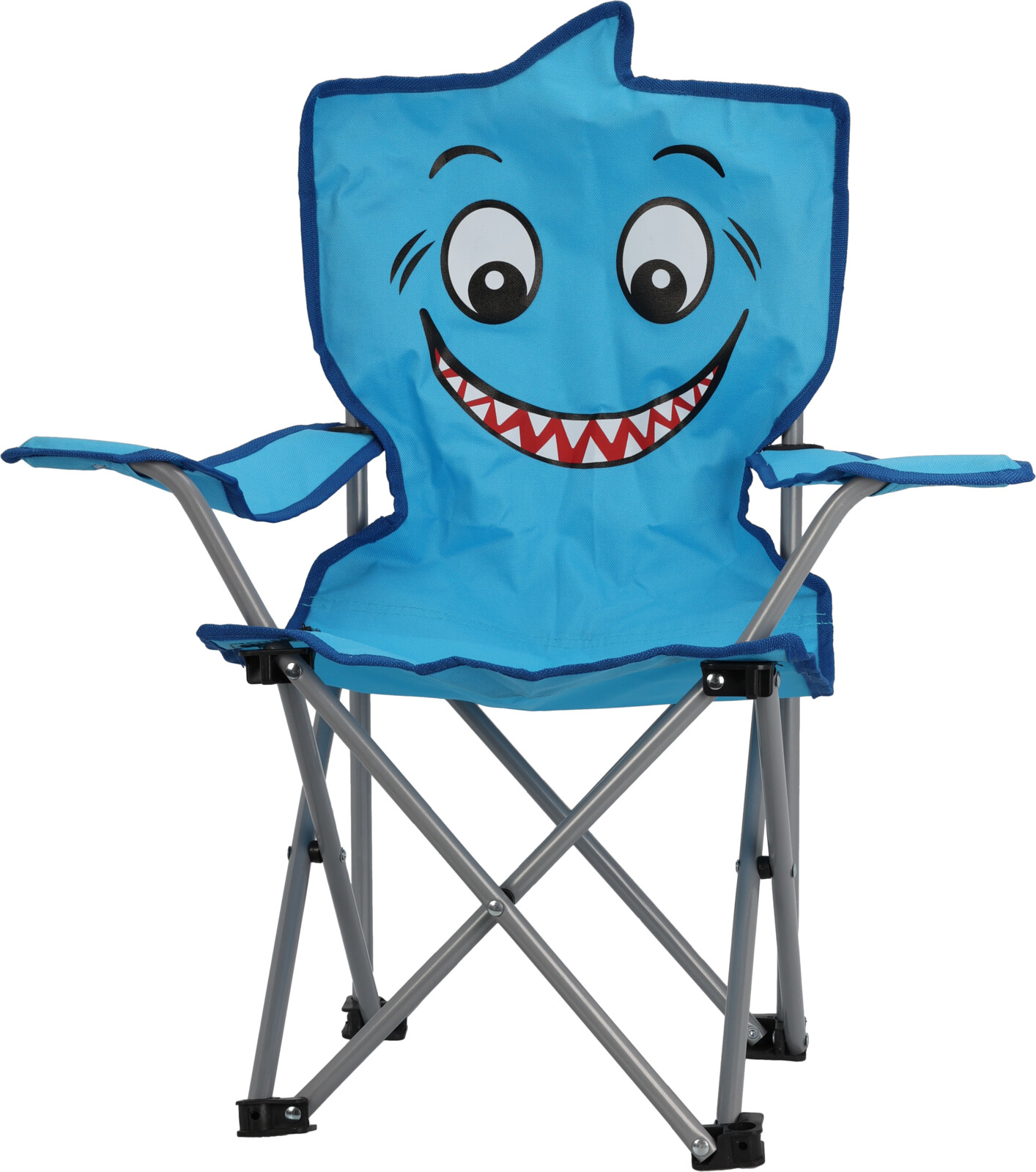 Levně Dětská zahradní skládací židlička s motivem zvířátek Dětské motivy: Žralok