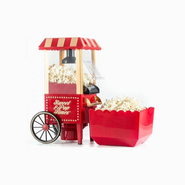 Levně Popcornovač Sweet & Pop Times InnovaGoods 1200W červený