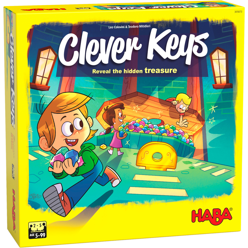 Levně Společenská hra pro děti Chytré klíče Haba