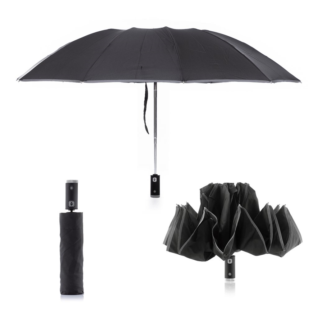 Obrácený deštník s LED světlem Folbrella InnovaGoods