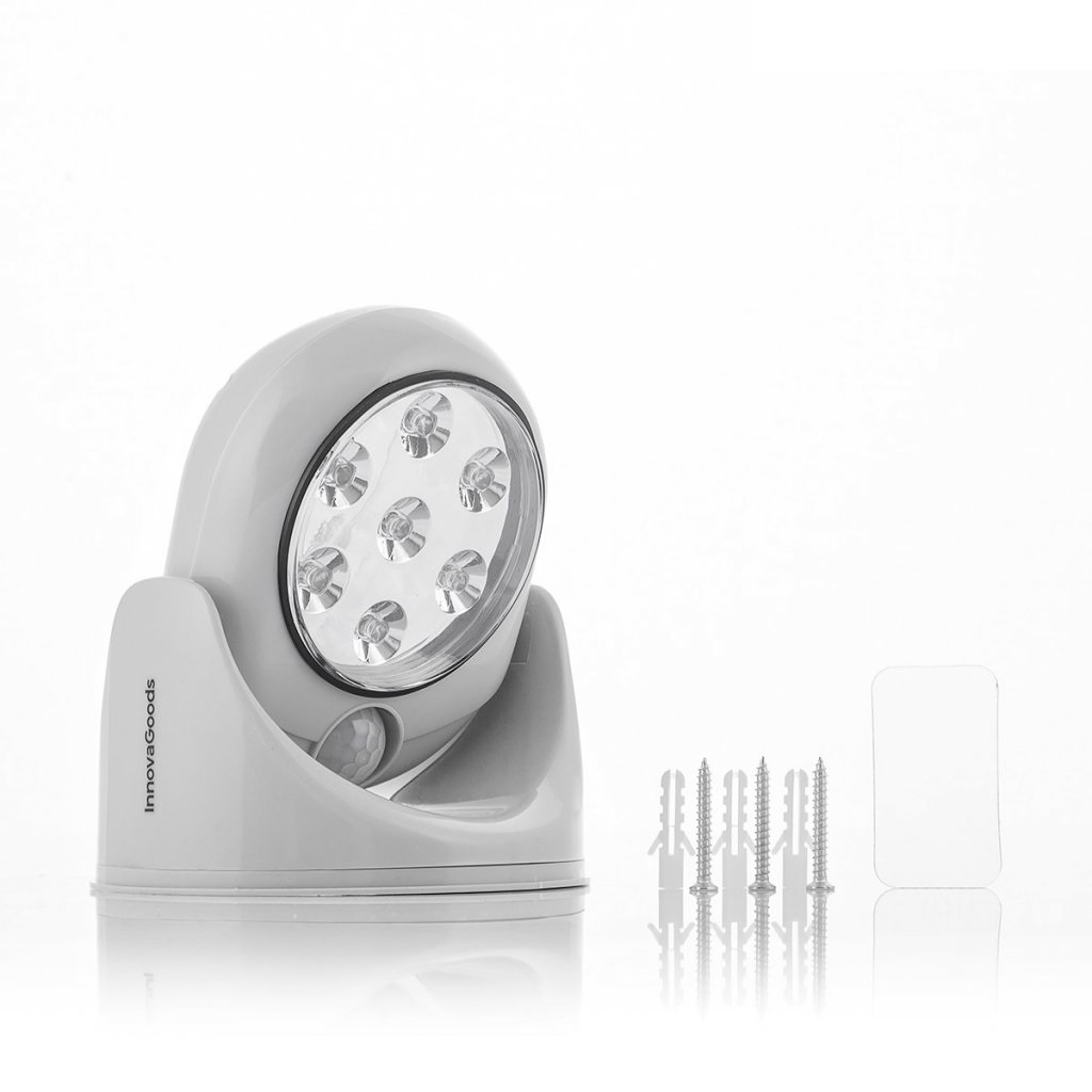Levně LED lampa s pohybovým čidlem Lumact 360º InnovaGoods