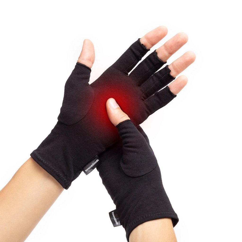 Levně Kompresní rukavice na artritidu Arves InnovaGoods 2ks Velikost: S