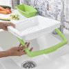 rozkladaci prkenko na krajeni s podnosem nadobou a cednikem 3 v 1 practicut innovagoods 153544 12