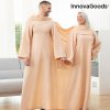 Přikrývka s rukávy s kapsou uprostřed Doublanket InnovaGoods